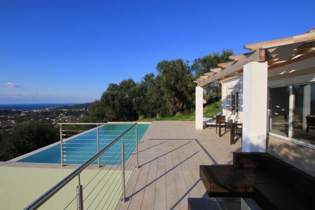 Sunset Sea View Villa 1 Агиос-Георгиос Экстерьер фото