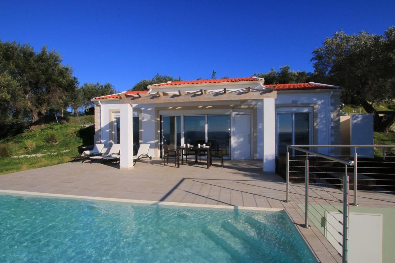 Sunset Sea View Villa 1 Агиос-Георгиос Экстерьер фото