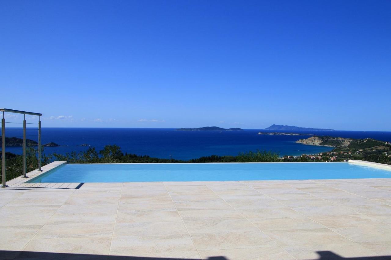 Sunset Sea View Villa 1 Агиос-Георгиос Экстерьер фото