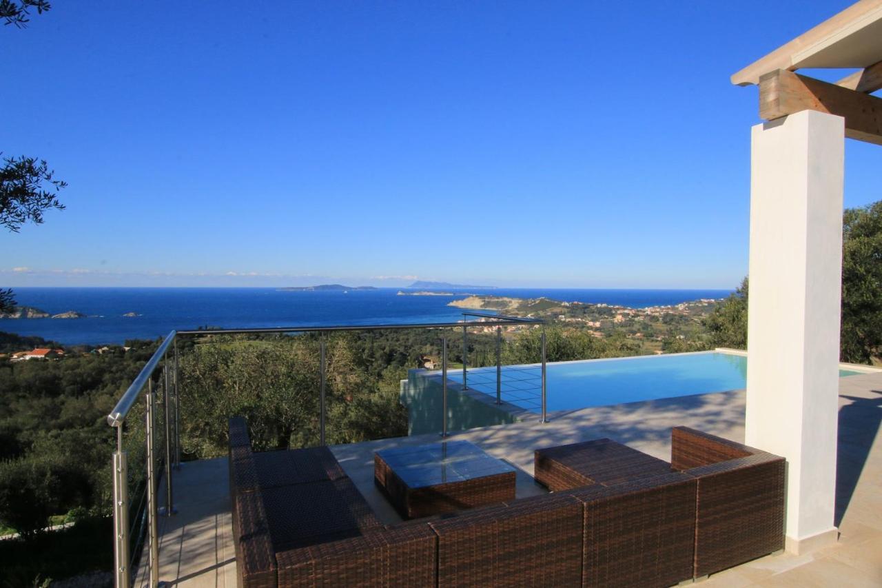 Sunset Sea View Villa 1 Агиос-Георгиос Экстерьер фото