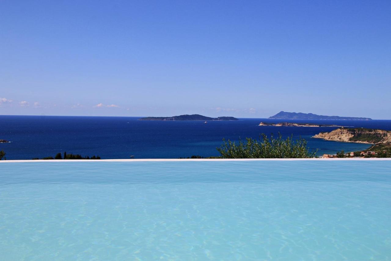 Sunset Sea View Villa 1 Агиос-Георгиос Экстерьер фото