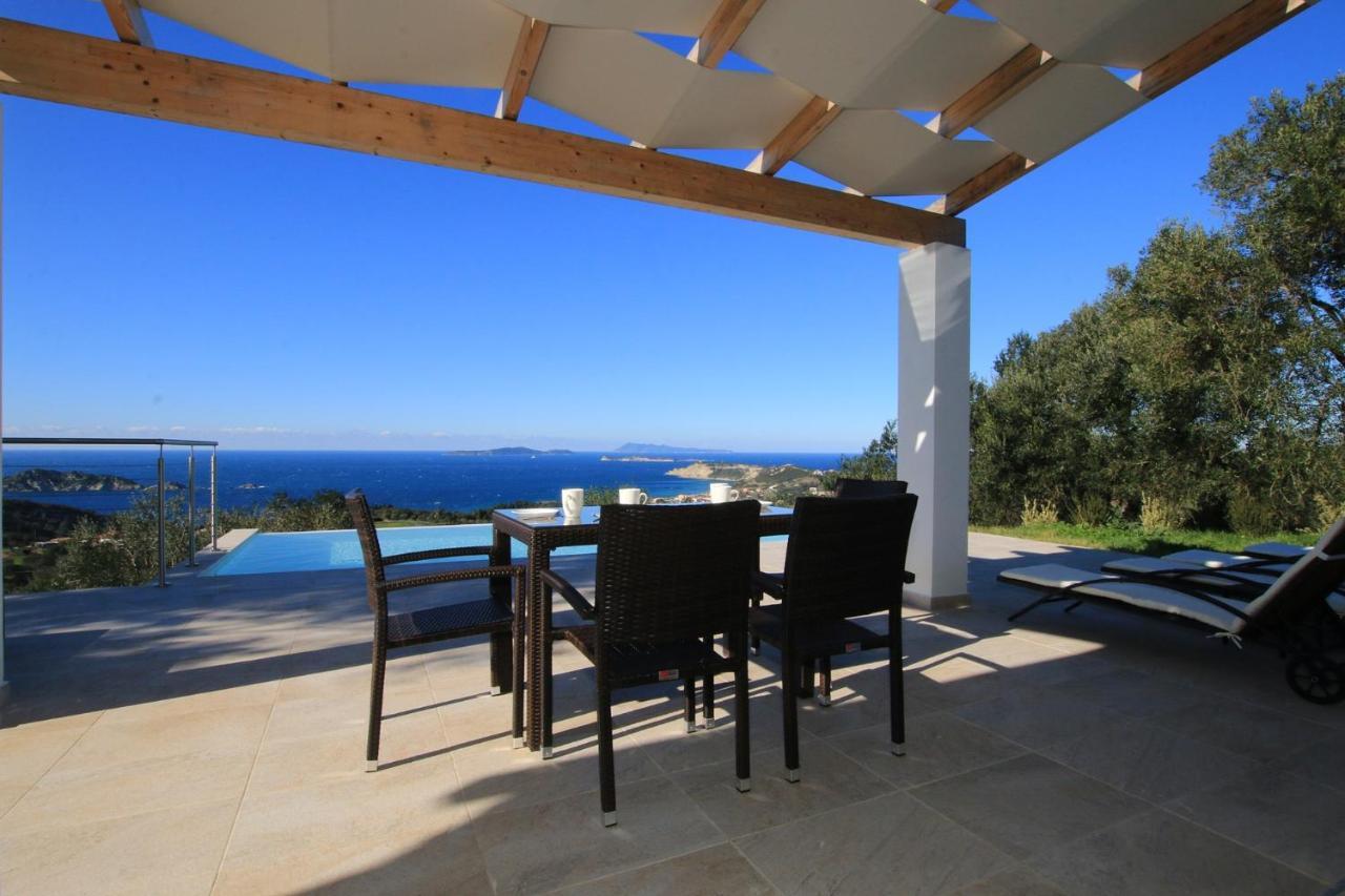 Sunset Sea View Villa 1 Агиос-Георгиос Экстерьер фото