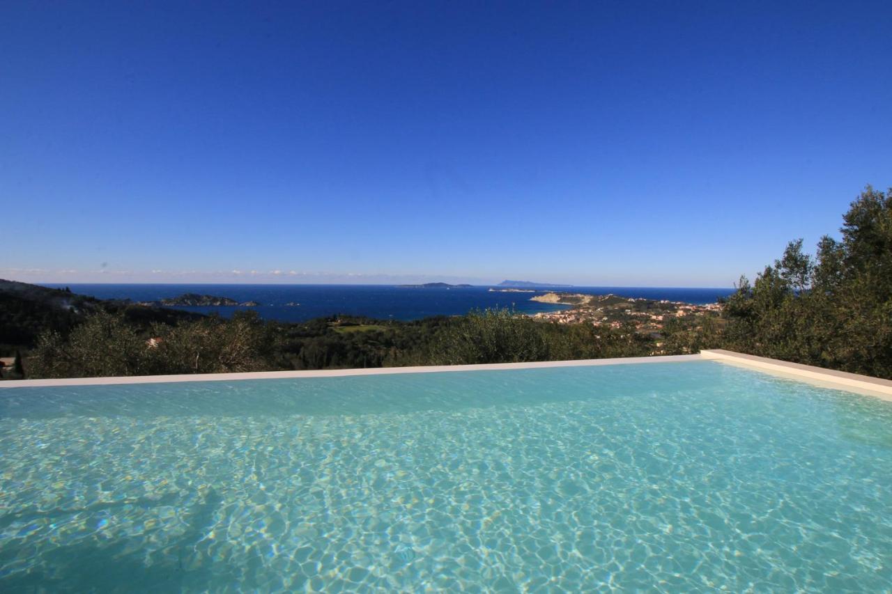 Sunset Sea View Villa 1 Агиос-Георгиос Экстерьер фото
