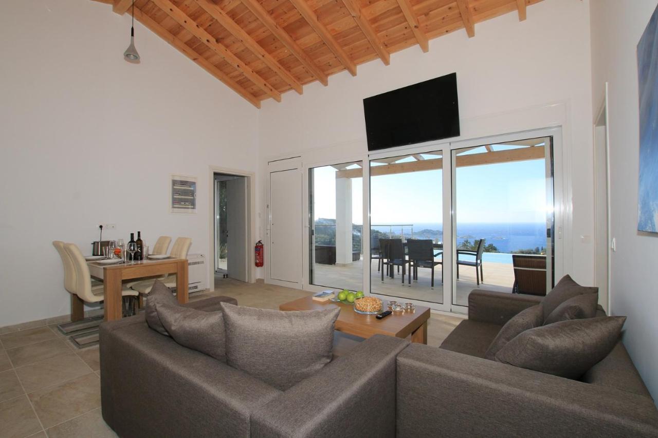 Sunset Sea View Villa 1 Агиос-Георгиос Экстерьер фото