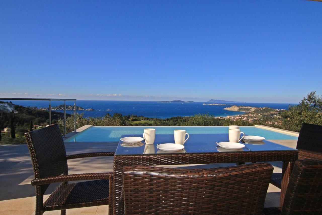 Sunset Sea View Villa 1 Агиос-Георгиос Экстерьер фото